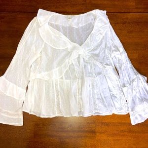 White American Eagle Blouse